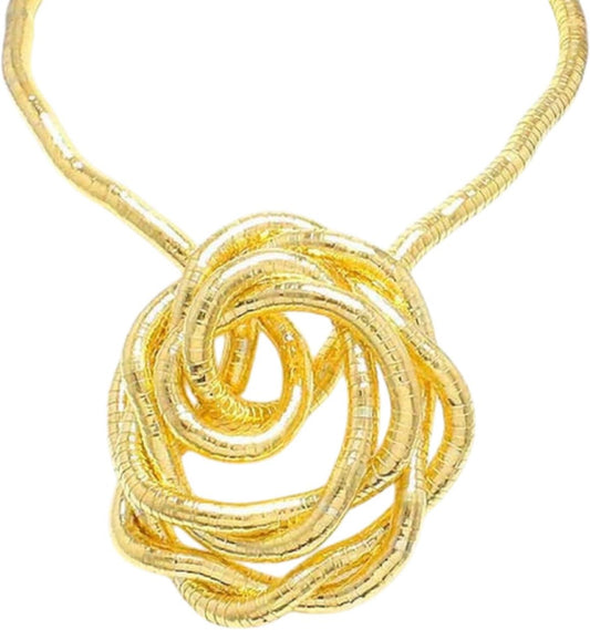 Collar Moldeable Dorado
